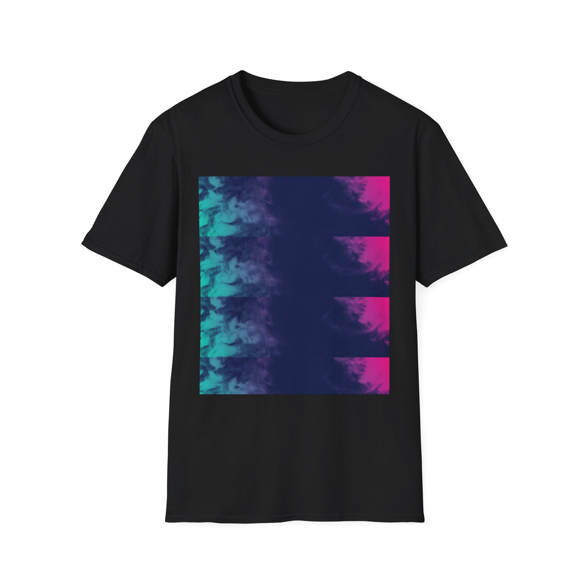 Abstract Tie-Dye Sunset T-Shirt
