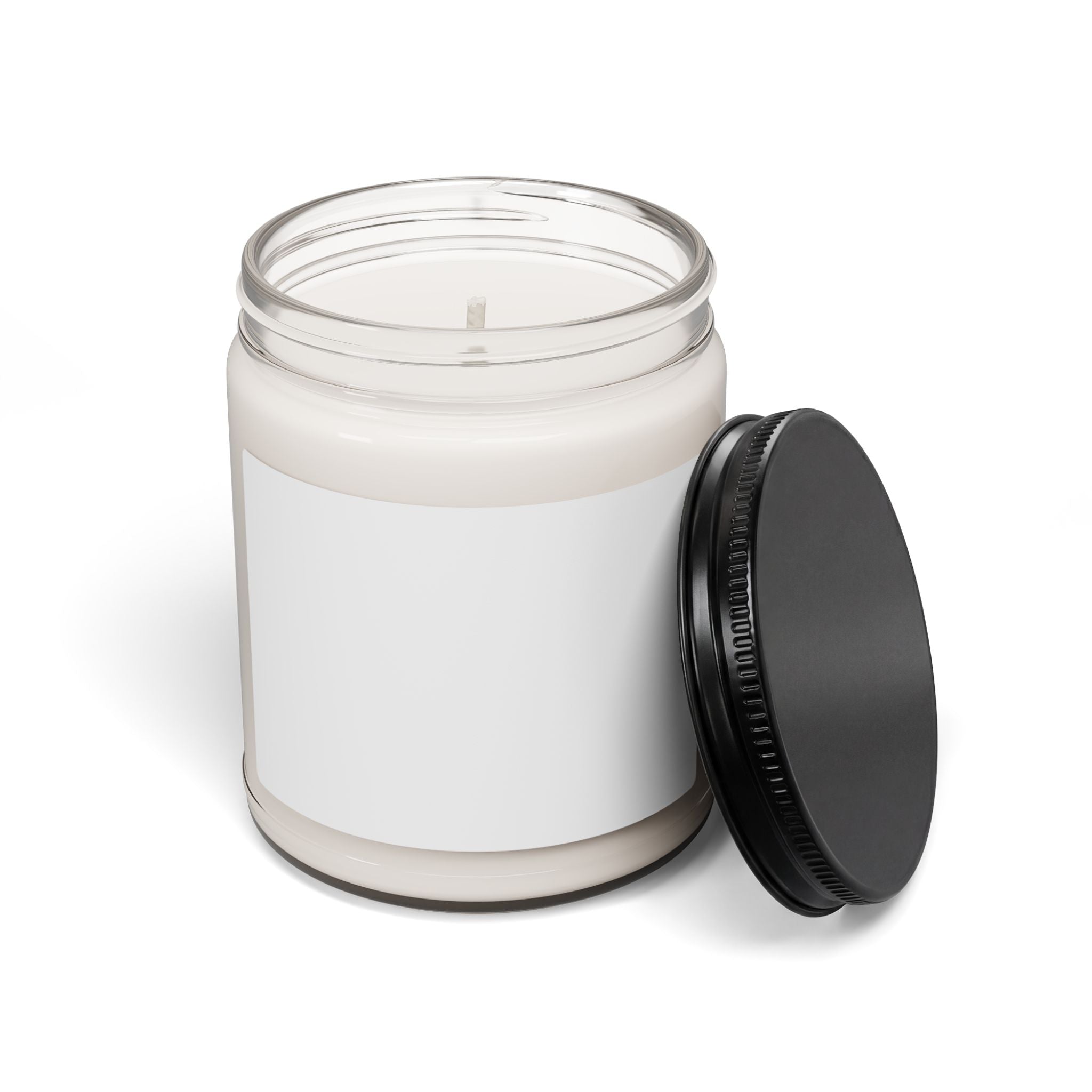 9oz Scented Soy Candle - Clean White Jar Aromatherapy Candle